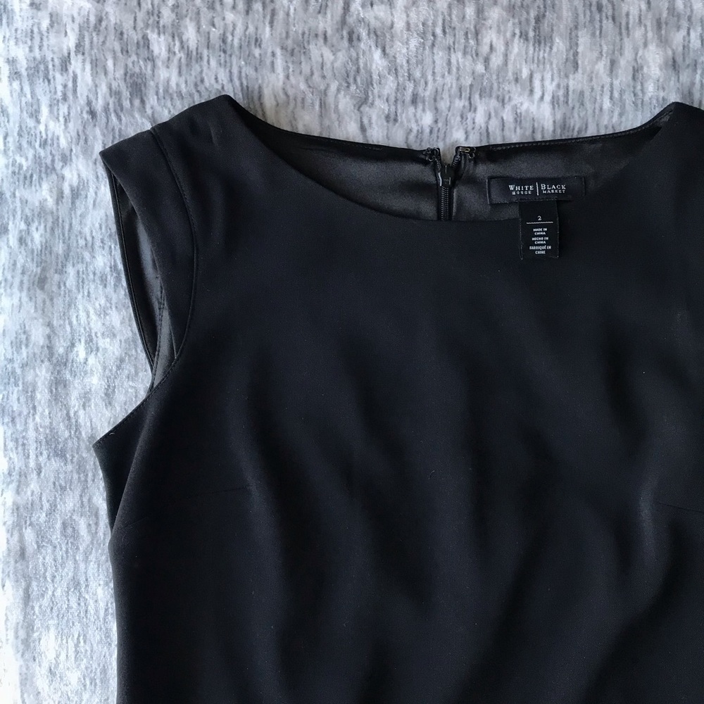 WHBM Black Dress